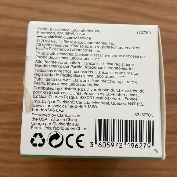 ❤️ Clarisonic Anti-Blemish Cleansing Brush Head 2-pack Bundle New in Box - Picture 9 of 10